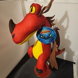 Hookfang Plush How to Train Your Dragon 3: The Hidden World Toy Factory 2019 10"